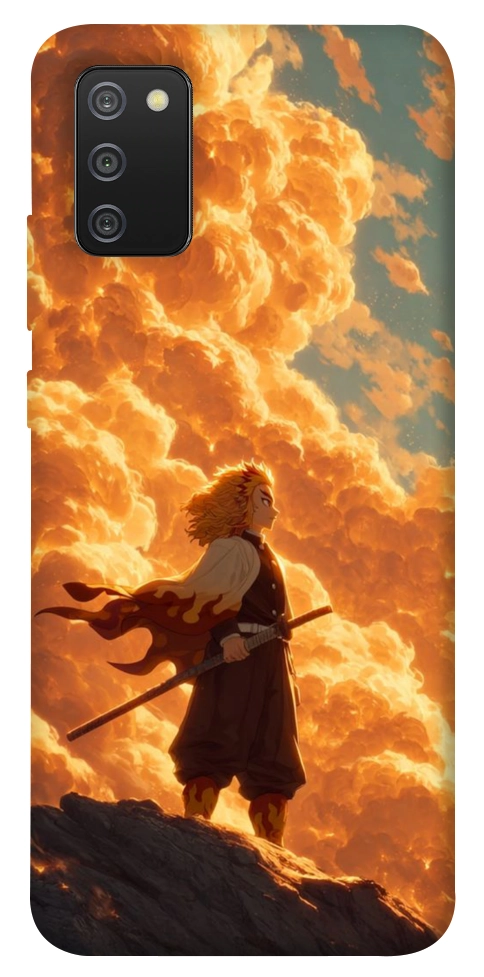 Чохол Demon slayer kyojuro для Galaxy A02s