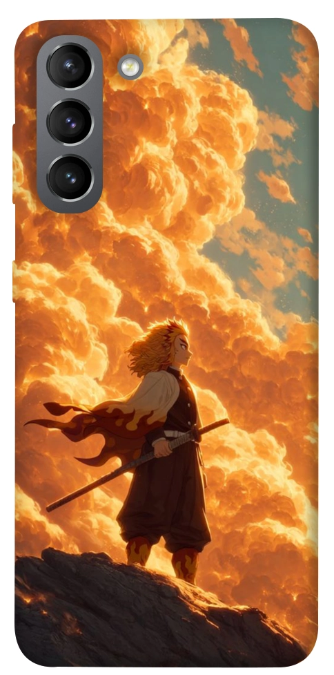 Чехол Demon slayer kyojuro для Galaxy S21