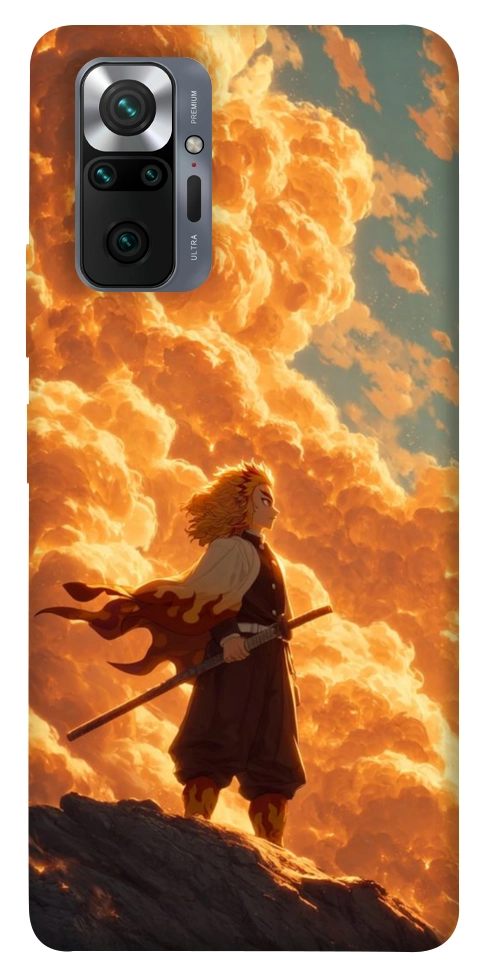 Чохол Demon slayer kyojuro для Xiaomi Redmi Note 10 Pro