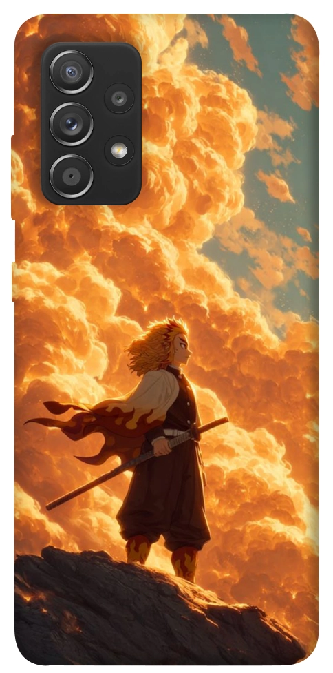 Чехол Demon slayer kyojuro для Galaxy A72 5G