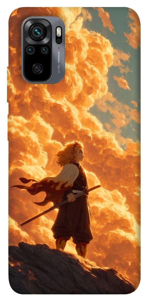 Чохол Demon slayer kyojuro для Xiaomi Redmi Note 10