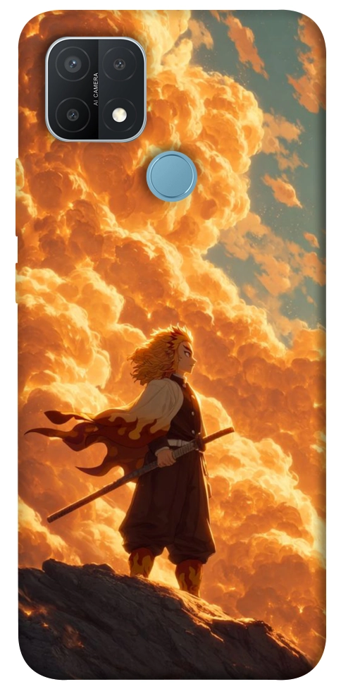 Чехол Demon slayer kyojuro для Oppo A15