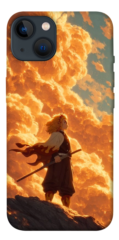 Чохол Demon slayer kyojuro для iPhone 13