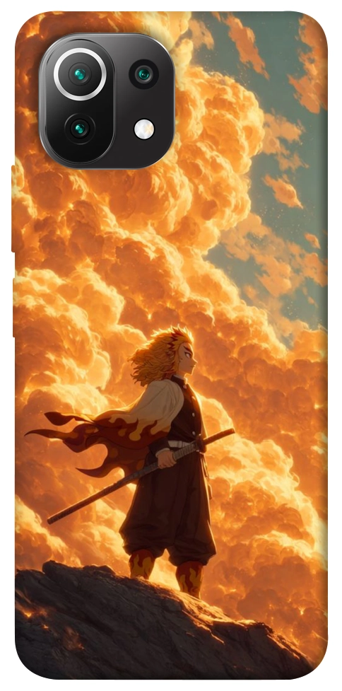 Чохол Demon slayer kyojuro для Xiaomi Mi 11 Lite