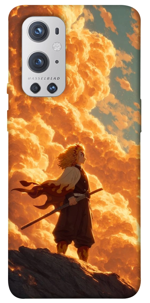 Чехол Demon slayer kyojuro для Oneplus 9 pro