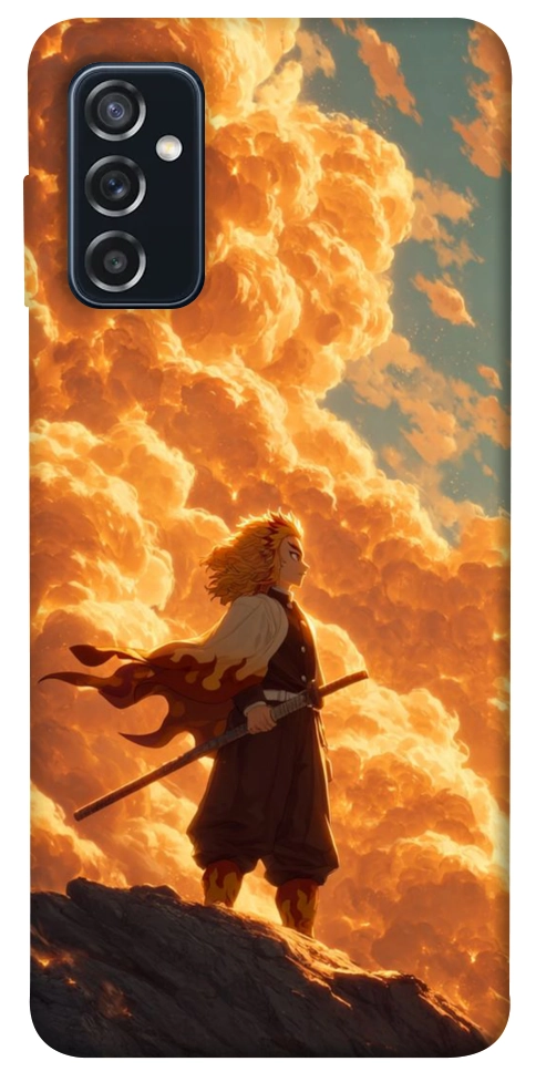 Чехол Demon slayer kyojuro для Galaxy M52