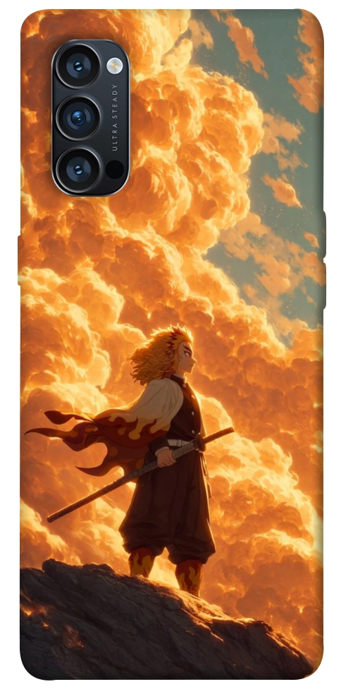 Чехол Demon slayer kyojuro для Oppo Reno 4 Pro 5G