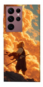 Чехол Demon slayer kyojuro для Galaxy S22 Ultra