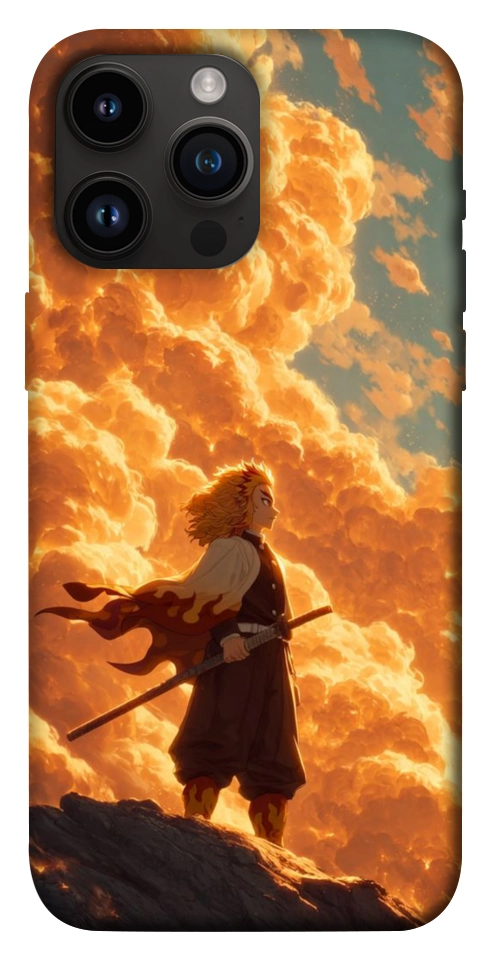 Чохол Demon slayer kyojuro для iPhone 14 Pro Max