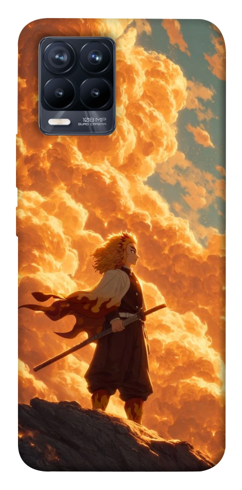 Чохол Demon slayer kyojuro для Realme 8