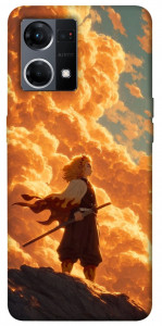 Чехол Demon slayer kyojuro для Oppo Reno 7 4G