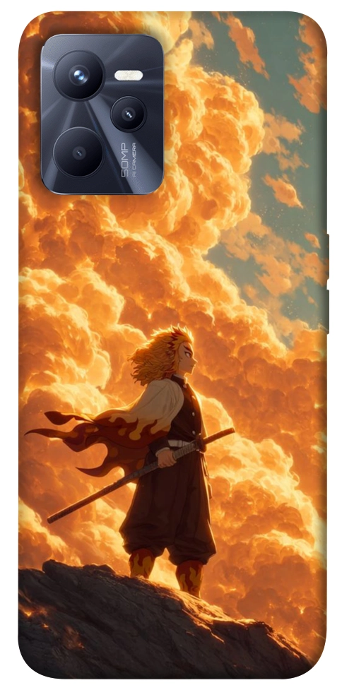 Чохол Demon slayer kyojuro для Realme C35