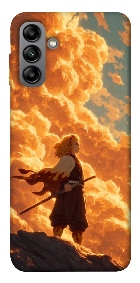 Чехол Demon slayer kyojuro для Galaxy A04s