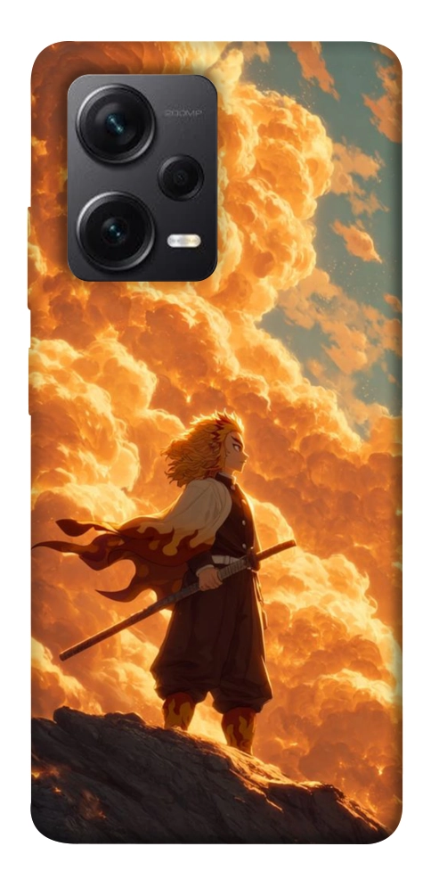 Чохол Demon slayer kyojuro для Xiaomi Redmi Note 12 Pro 5G