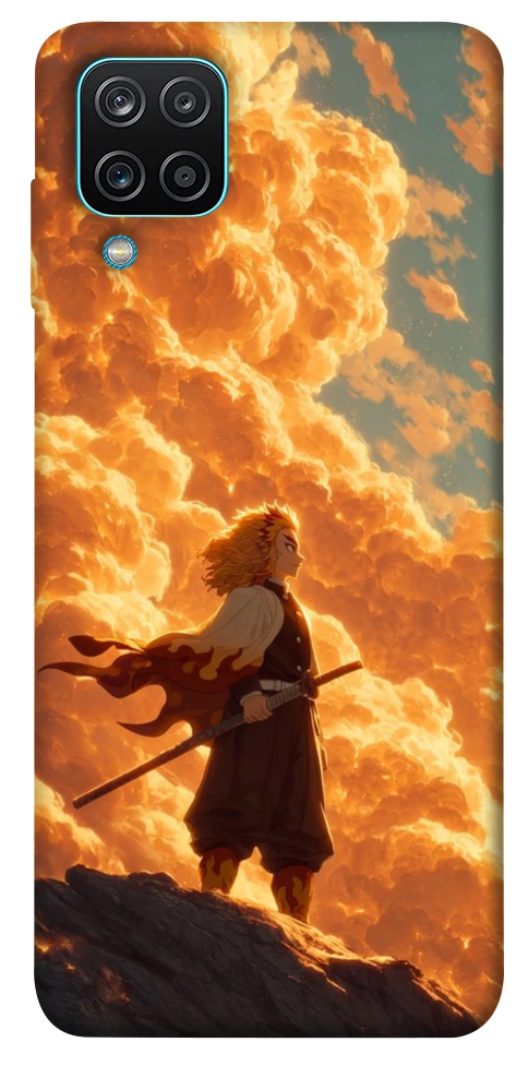 Чехол Demon slayer kyojuro для Galaxy M12