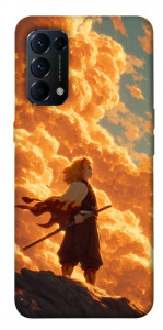 Чехол Demon slayer kyojuro для Oppo Reno 5 4G