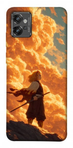 Чехол Demon slayer kyojuro для Motorola Moto G32