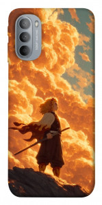 Чохол Demon slayer kyojuro для Motorola Moto G31
