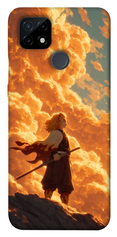 Чохол Demon slayer kyojuro для Realme C21