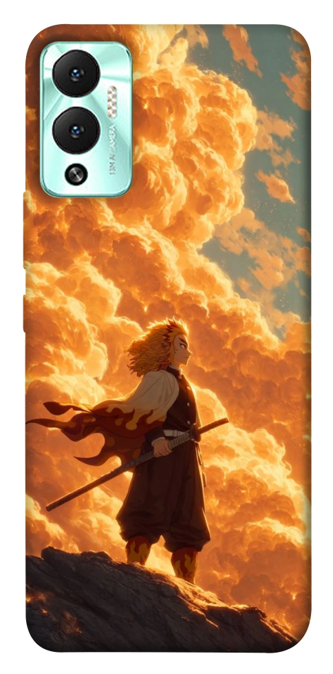 Чехол Demon slayer kyojuro для Infinix Hot 12 Play