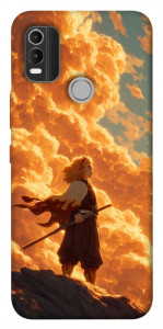 Чехол Demon slayer kyojuro для Nokia C21 Plus
