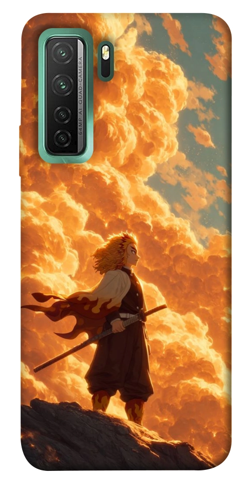 Чехол Demon slayer kyojuro для Huawei nova 7 SE