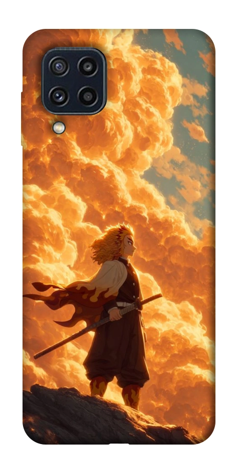 Чохол Demon slayer kyojuro для Galaxy M32
