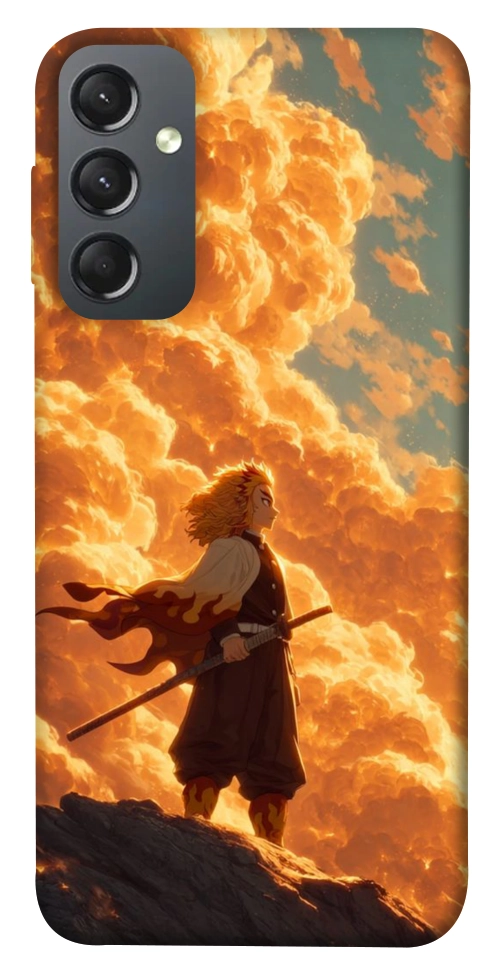 Чохол Demon slayer kyojuro для Galaxy A24 4G