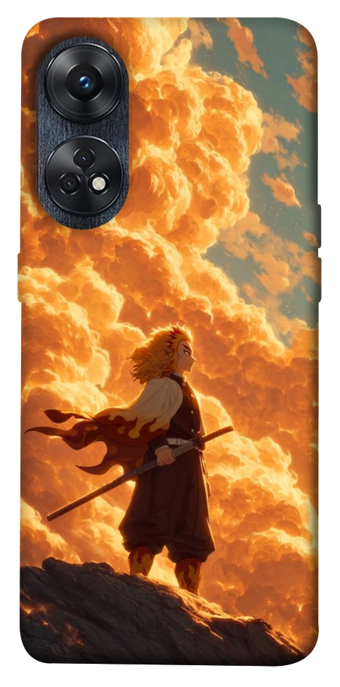 Чохол Demon slayer kyojuro для Oppo Reno 8 T 4G