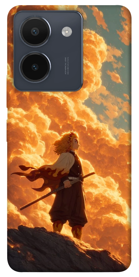 Чехол Demon slayer kyojuro для Vivo Y36