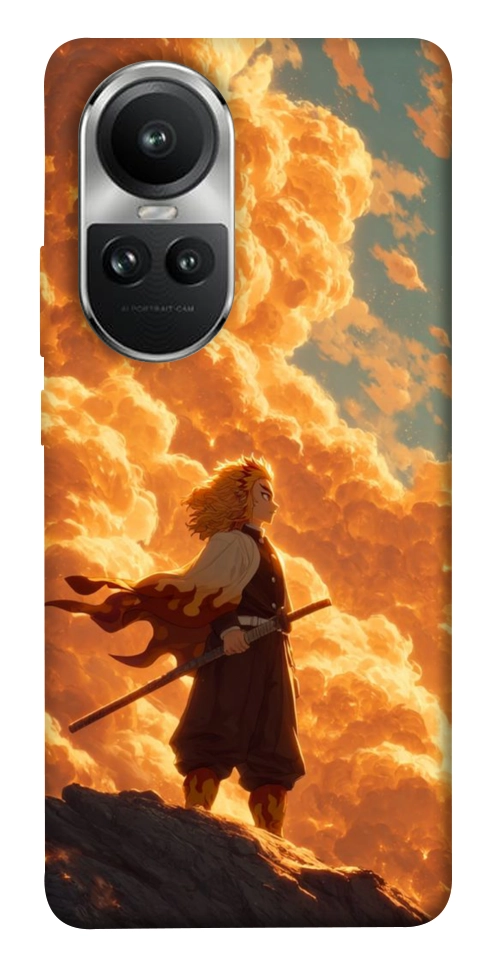 Чохол Demon slayer kyojuro для Oppo Reno 10