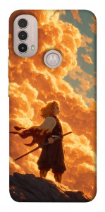 Чохол Demon slayer kyojuro для Motorola Moto E30
