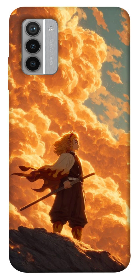 Чехол Demon slayer kyojuro для Nokia G42