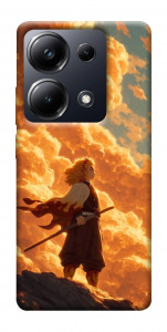 Чехол Demon slayer kyojuro для Xiaomi Poco M6
