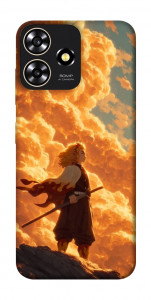 Чехол Demon slayer kyojuro для ZTE Blade A73 4G