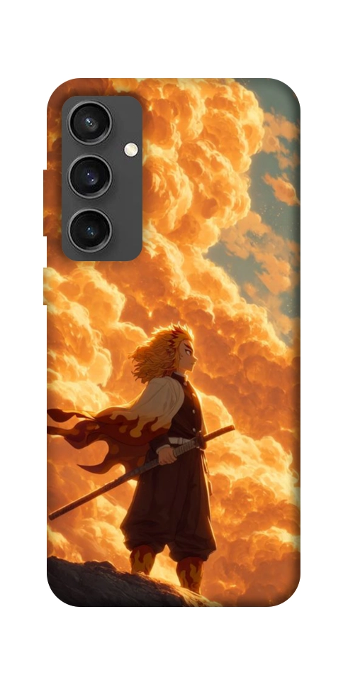 Чехол Demon slayer kyojuro для Galaxy S24 FE