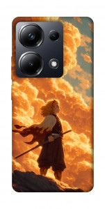 Чехол Demon slayer kyojuro для Xiaomi Poco M6 Pro 4G