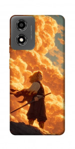 Чехол Demon slayer kyojuro для Motorola Moto E14