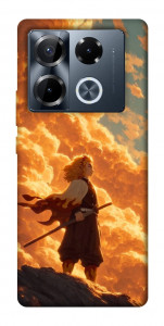 Чехол Demon slayer kyojuro для Infinix Note 40 Pro 4G