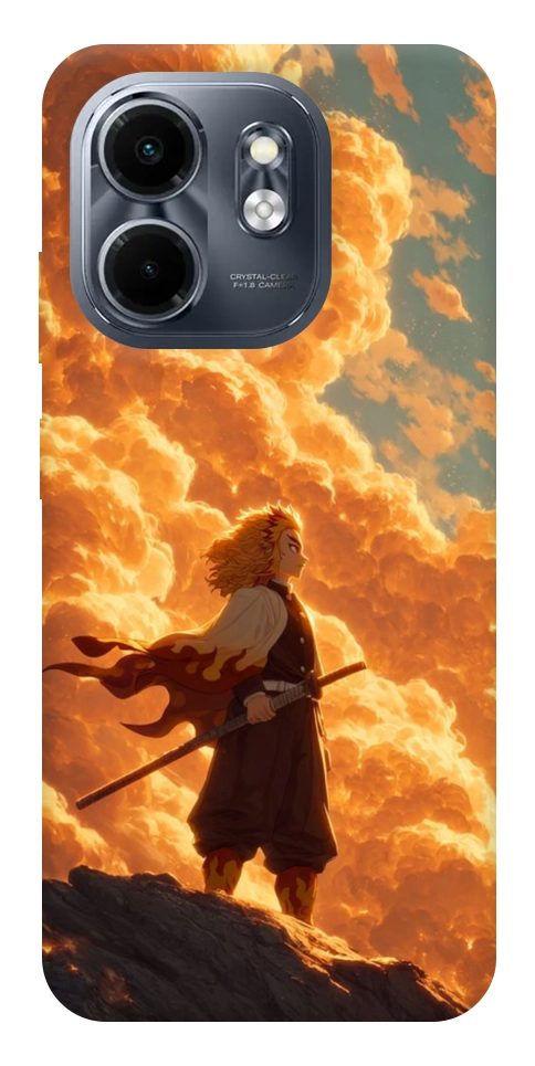 Чехол Demon slayer kyojuro для Infinix Smart 9 4G