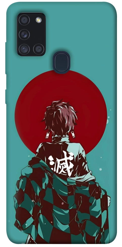 Чохол Demon slayer tanjiro для Galaxy A21s (2020)