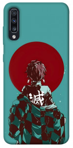 Чехол Demon slayer tanjiro для Galaxy A70 (2019)