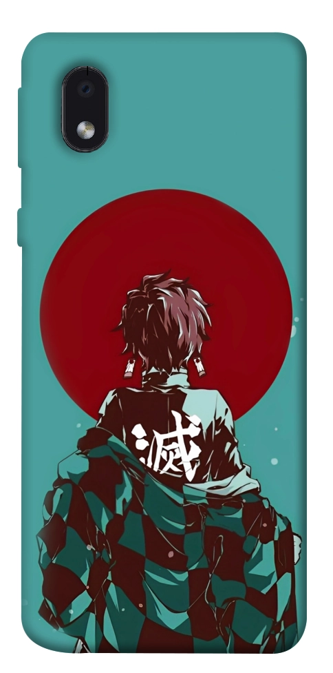 Чехол Demon slayer tanjiro для Galaxy M01 Core
