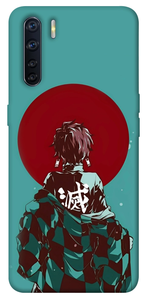 Чехол Demon slayer tanjiro для Oppo A91