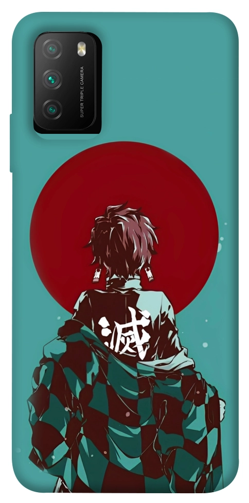 Чехол Demon slayer tanjiro для Xiaomi Poco M3