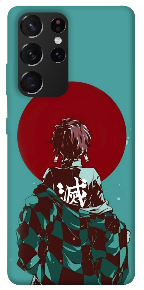 Чехол Demon slayer tanjiro для Galaxy S21 Ultra