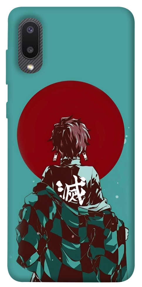 Чехол Demon slayer tanjiro для Galaxy A02