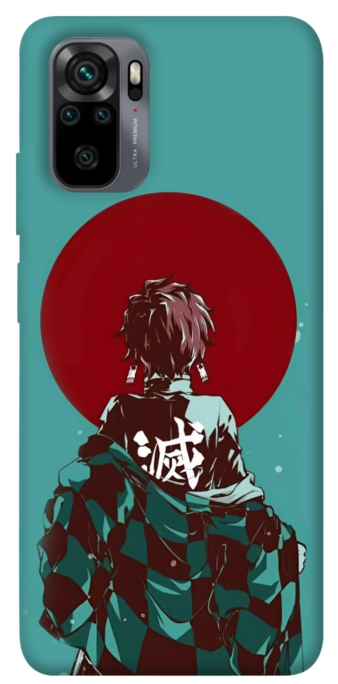 Чохол Demon slayer tanjiro для Xiaomi Redmi Note 10