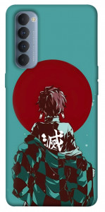 Чехол Demon slayer tanjiro для Oppo Reno 4 Pro