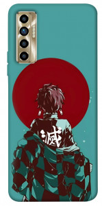 Чехол Demon slayer tanjiro для TECNO Camon 17P